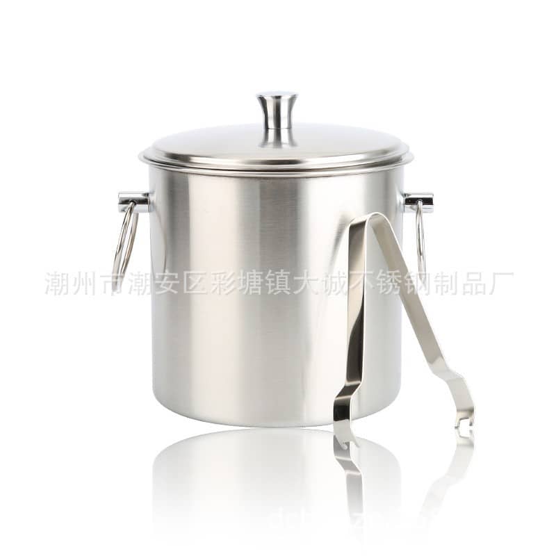 Korean Style Stainless Steel Ice Bucket