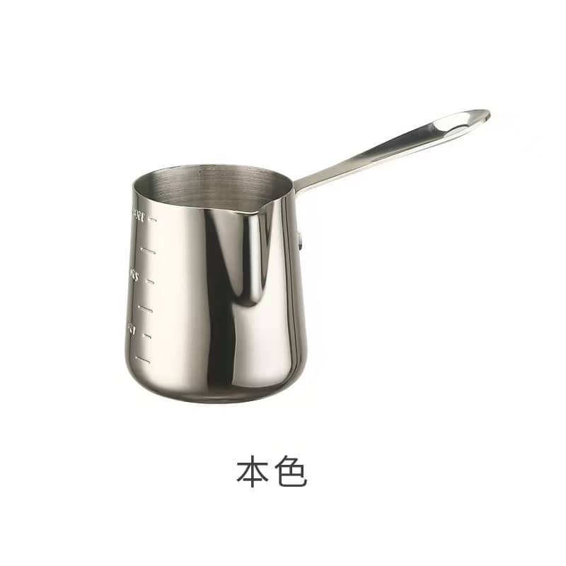 Stainless steel latte art pitcher
