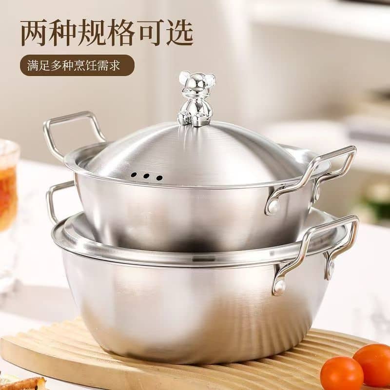  Instant Noodle Pot With Stainless Steel Lid