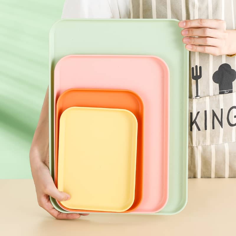 PP Color Square Trays