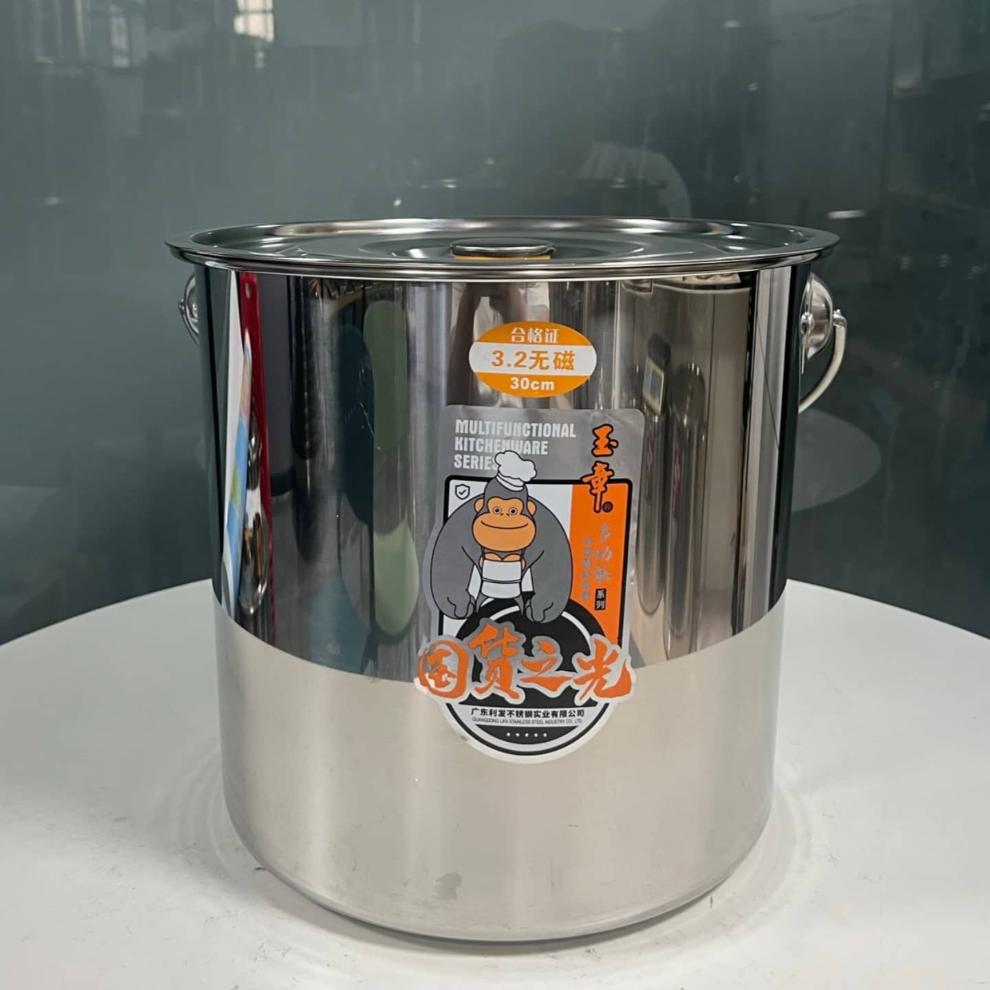 Stainless Steel Pail with Handle