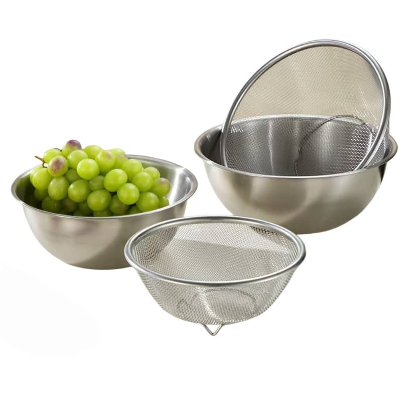 colander basin sets
